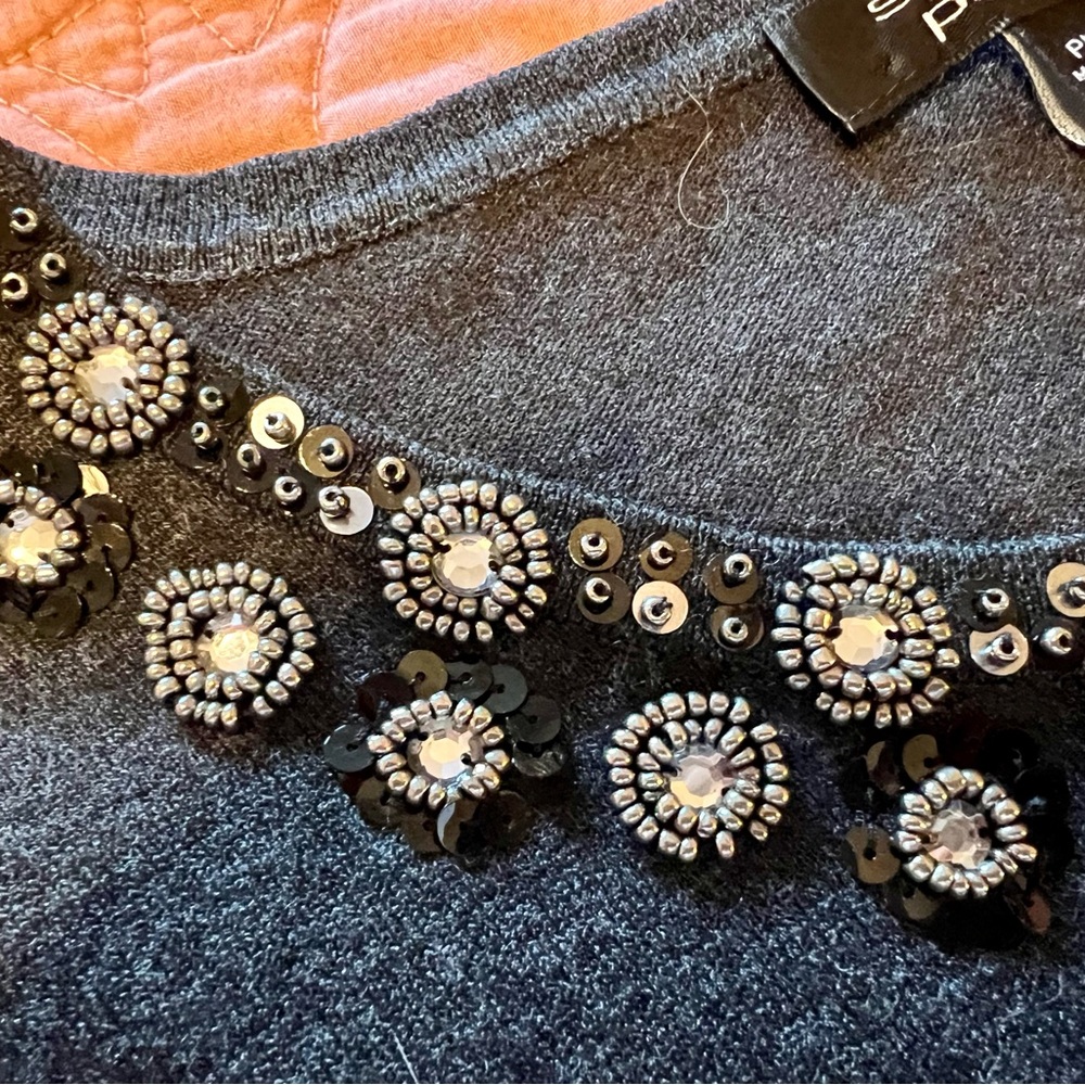 Spence black:gray Sweater